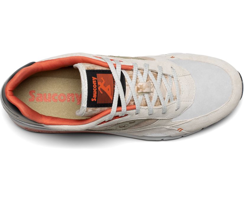 Saucony Shadow 6000 Destination Unknown Women's Originals White / Beige / Orange | AU 080WNBY